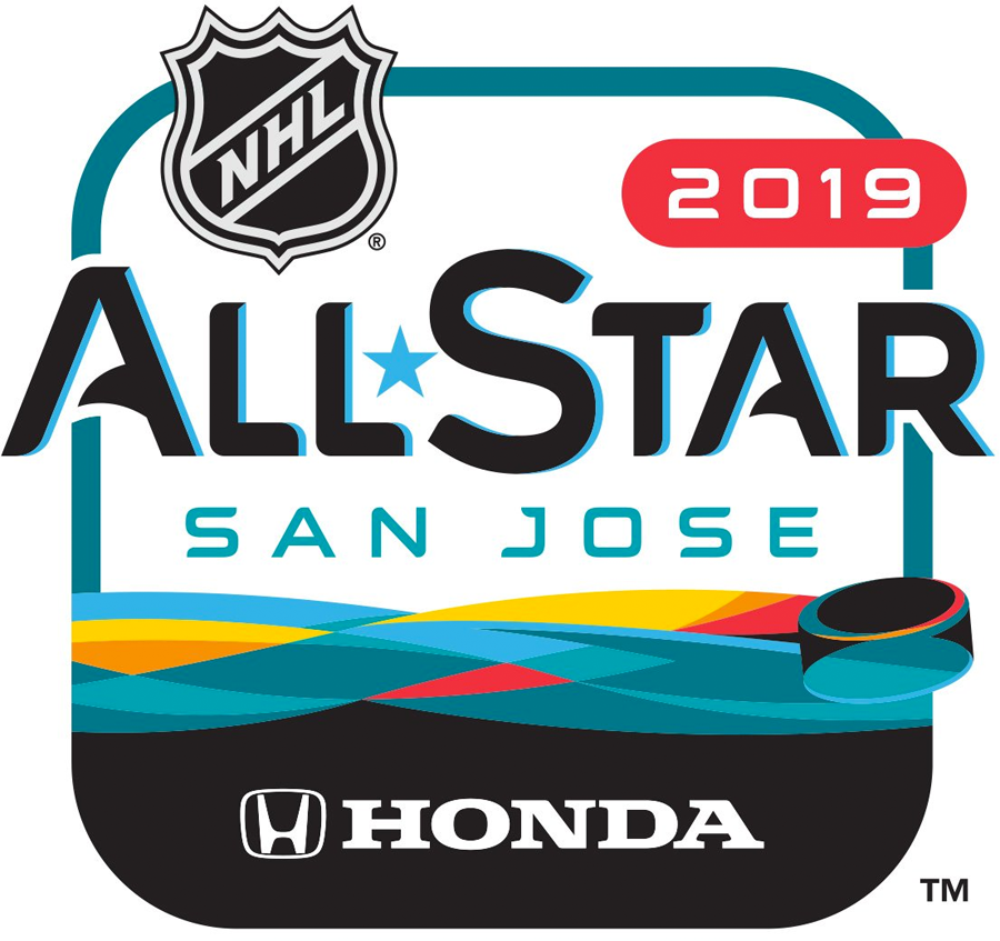 NHL All-Star Game 2019 Sponsored Logo iron on transfers for clothing